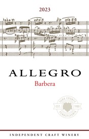 2023 Allegro Winery Barbera